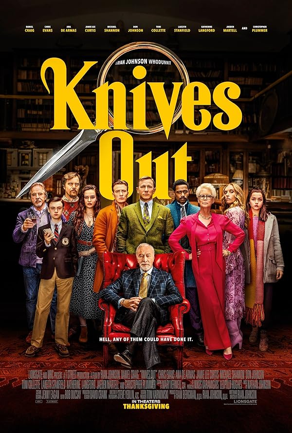 (2019) Knives Out | چاقو های بی غلاف